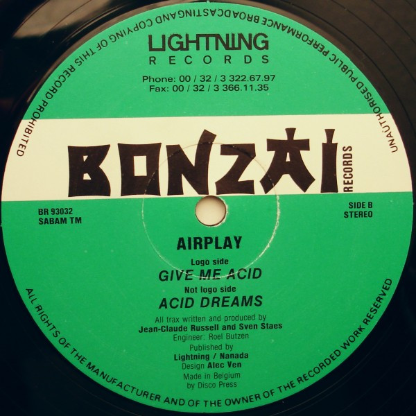 descargar álbum Airplay - Give Me Acid Acid Dreams