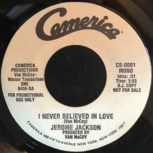 J.J. Jackson - I Never Believed In Love  album cover