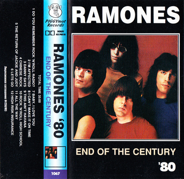 Ramones – End Of The Century (Cassette) - Discogs