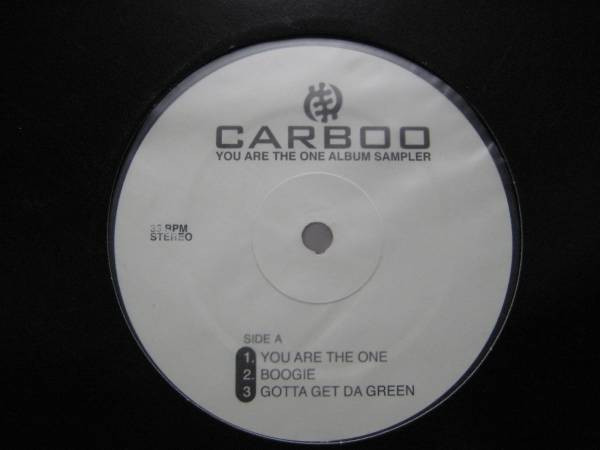 CARBOO YOU ARE THE ONE G RAP - 洋楽