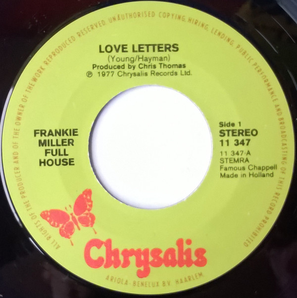 baixar álbum Frankie Miller - Love Letters