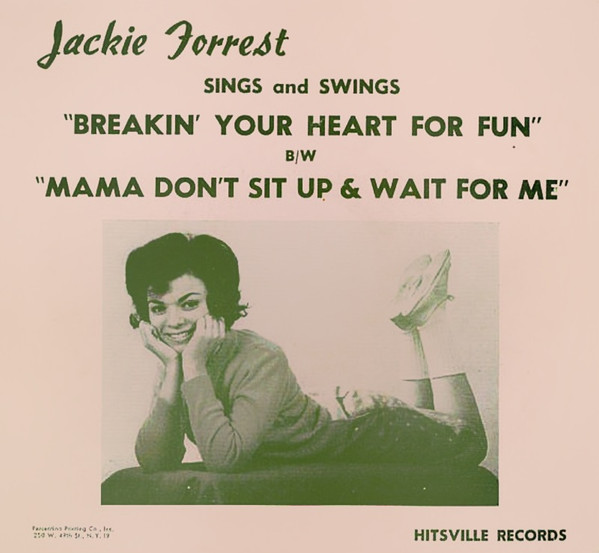 descargar álbum Jackie Forrest - Breakin Your Heart For Fun