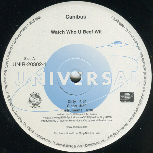 baixar álbum Canibus - Watch Who You Beef Wit