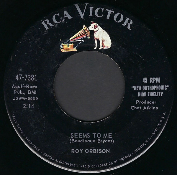 descargar álbum Roy Orbison - Seems To Me Sweet And Innocent