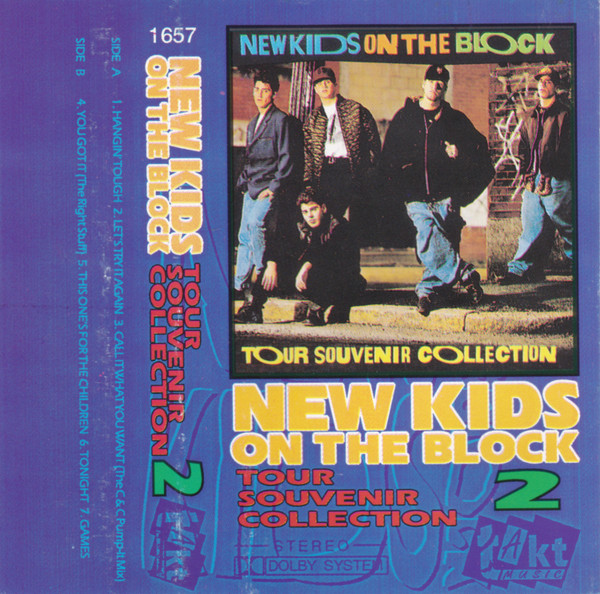 New Kids On The Block Tour Souvenir Collection 2 Cassette