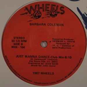 Barbara Coleman - Just Wanna Dance album cover
