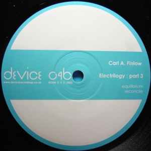 Carl A. Finlow - Electrilogy : Part 3 album cover