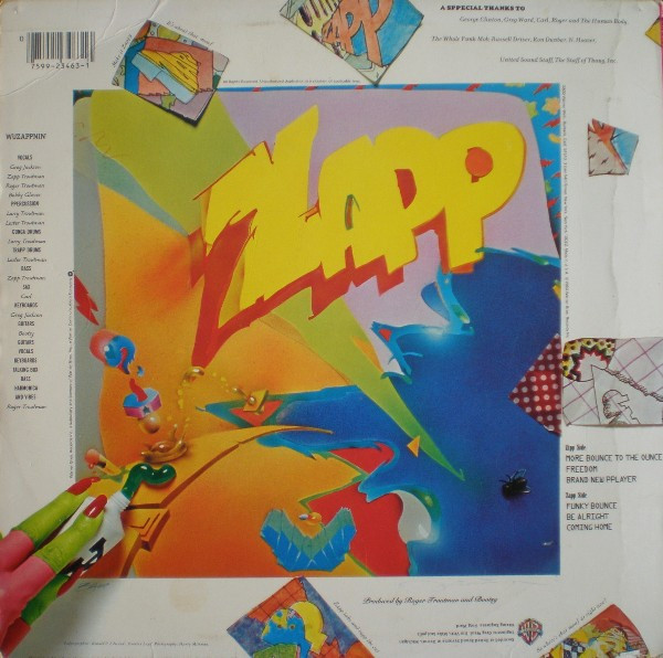 Zapp - Zapp | Warner Bros. Records (BSK 3463) - 2