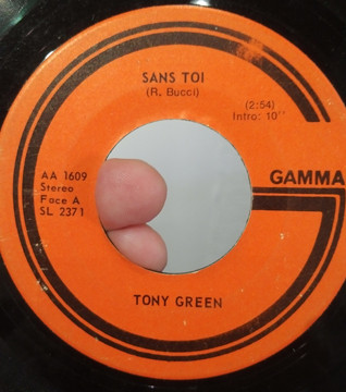last ned album Tony Green - Sans Toi