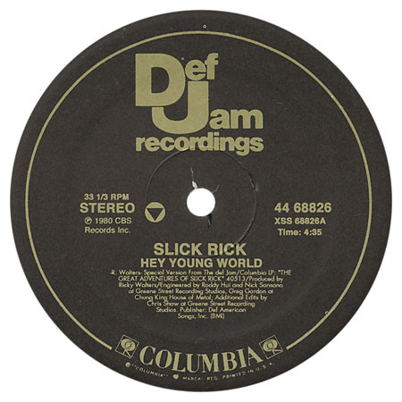 Slick Rick – Hey Young World (Vinyl) - Discogs