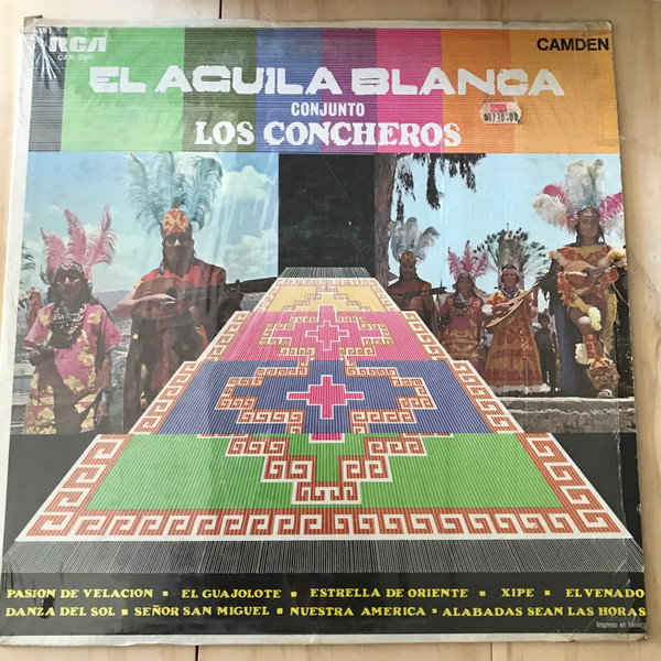 Conjunto Los Concheros De Ernesto Ortiz – El águila blanca (1969, Vinyl) -  Discogs