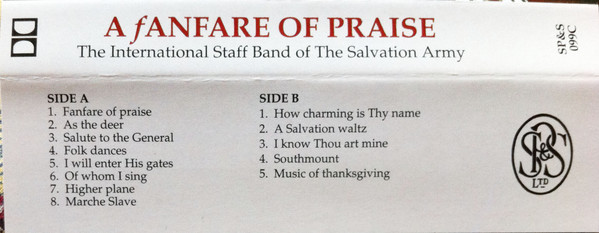 Album herunterladen The International Staff Band Of The Salvation Army - A Fanfare Of Praise