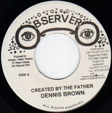 Dennis Brown – Created By The Father (2005, Vinyl) - Discogs