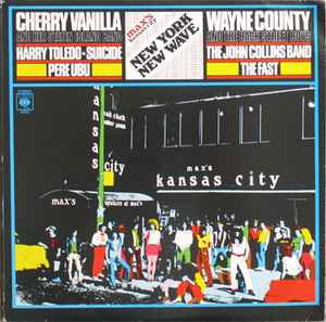 Various - Max's Kansas City - New York New Wave アルバムカバー