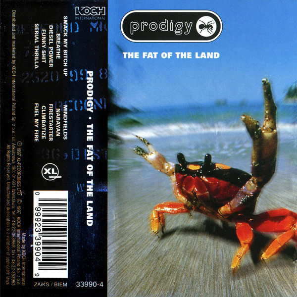 Prodigy – The Fat Of The Land (1997, Cassette) - Discogs