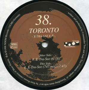 Toronto - X-Tra-See E.P. album cover