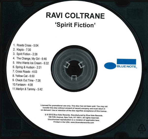 télécharger l'album Ravi Coltrane - Spirit Fiction