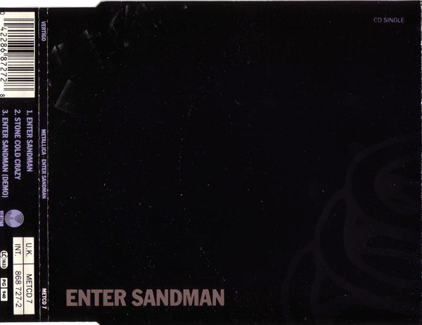 Metallica - Enter Sandman | Releases | Discogs