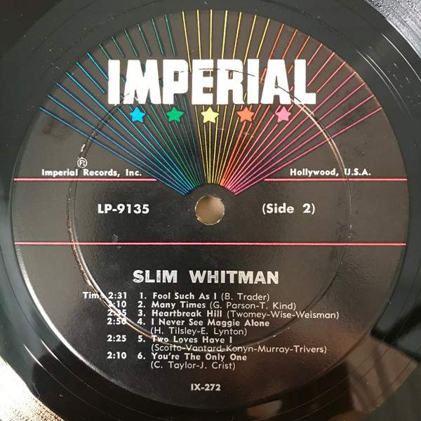 last ned album Slim Whitman - Slim Whitman