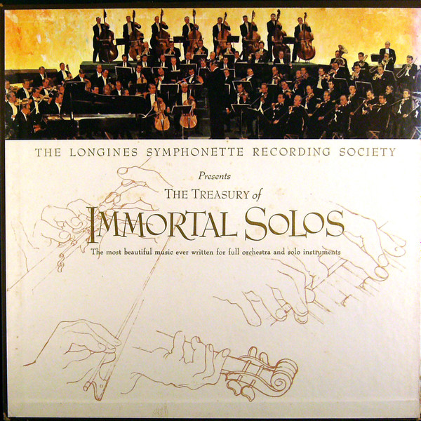 The Longines Symphonette The Treasury Of Immortal Solos Vinyl