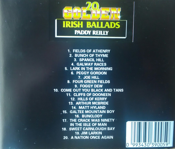 last ned album Paddy Reilly - 20 Golden Irish Ballads