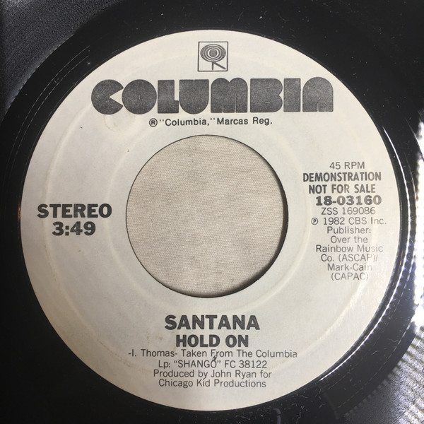 Santana - Hold On | Releases | Discogs