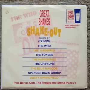 The Spencer Davis Group - Great Shakes Shake-Out EP album cover