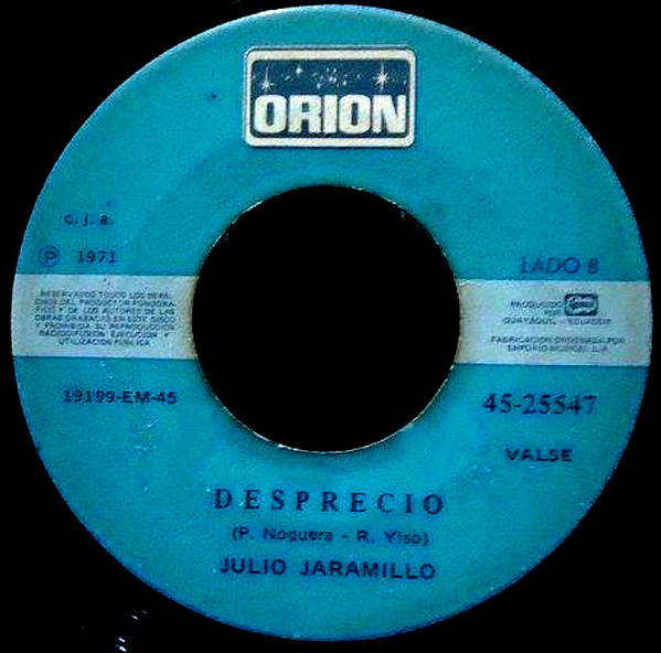 baixar álbum Julio Jaramillo - Tendras Que Llorar Desprecio