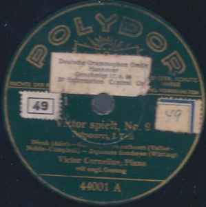 Victor Cornelius – Victor Spielt, No. 9 (1943, Shellac) - Discogs