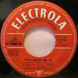 De 2 Pico's - Pico Bello Nr. 23 album cover
