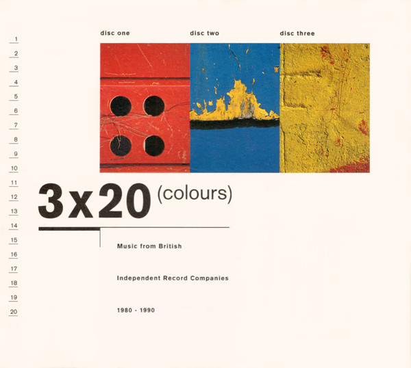 3x20 (Colours) Music From British Independent Record Companies 
