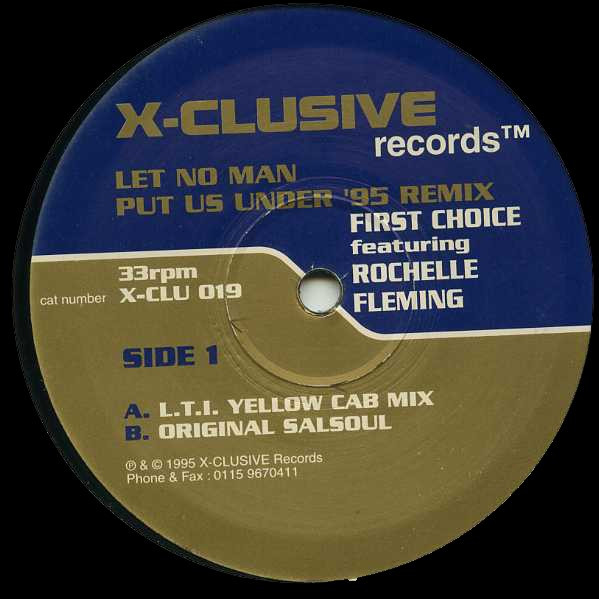 ladda ner album First Choice Featuring Rochelle Fleming - Let No Man Put Us Under 95 Remix