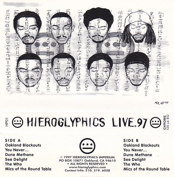 Hieroglyphics Live.97 1997 Cassette Discogs