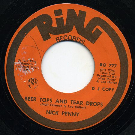 télécharger l'album Nick Penny - Beer Tops And Tear Drops