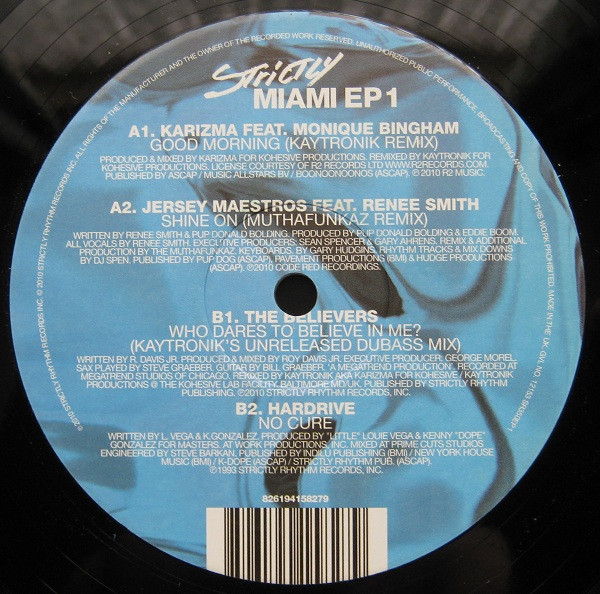 lataa albumi Various - Strictly Miami EP 1