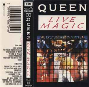 Queen – Live Magic (Cassette) - Discogs