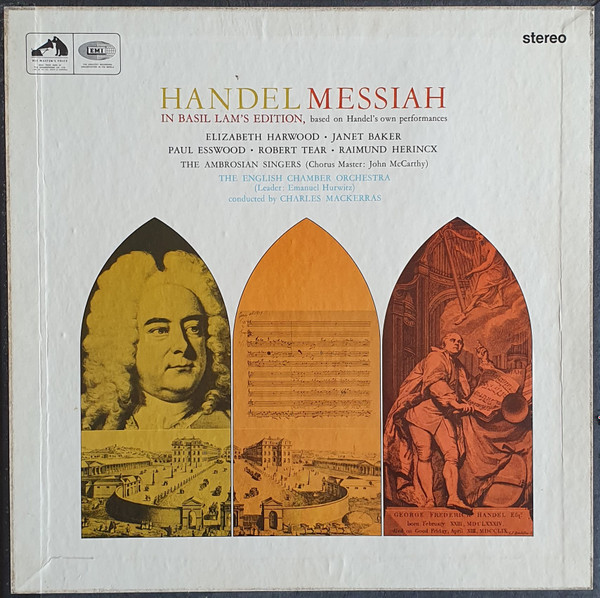 Handel, English Chamber Orchestra, Charles Mackerras, Ambrosian