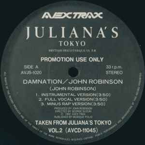 John Robinson / Digital Volcano – Damnation / Explosion (1992, Old