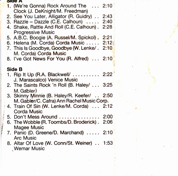 Album herunterladen Bill Haley & The Comets - 16 Greatest Hits