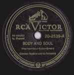 Cover of Body And Soul / Fine Dinner, 1948-01-00, Shellac