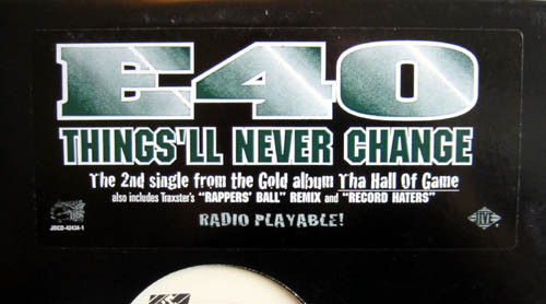 E-40 – Things'll Never Change (1997, CD) - Discogs