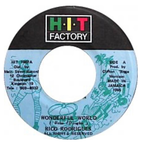 Rico Rodriguez – Wonderful World (1995, Vinyl) - Discogs