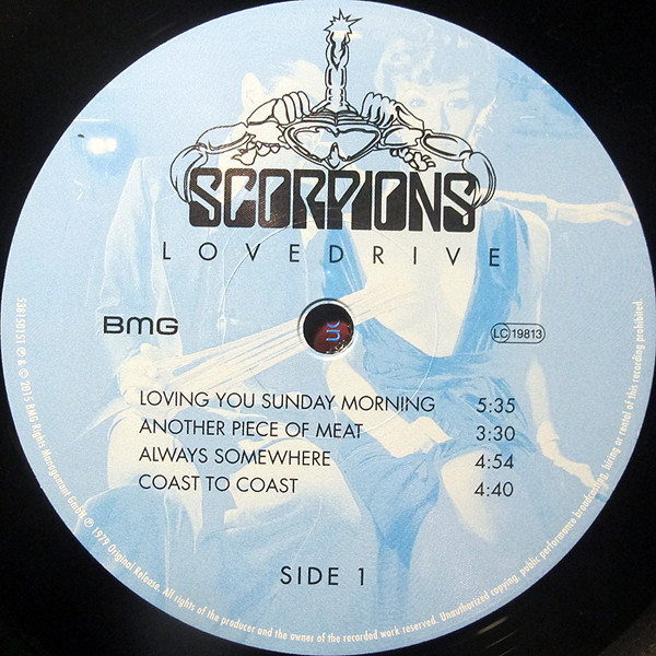 Scorpions – Lovedrive (2015, 180 Gram, Vinyl) - Discogs