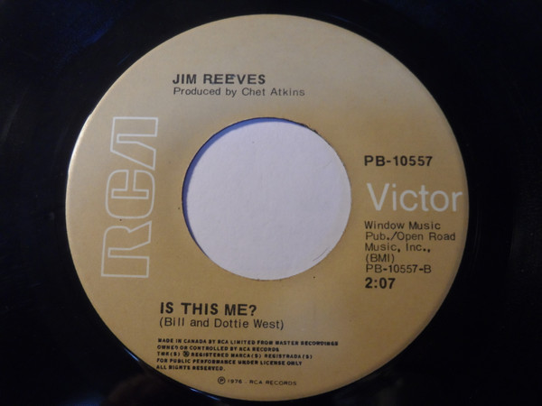 Jim Reeves – I Love You Because (1976, Vinyl) - Discogs