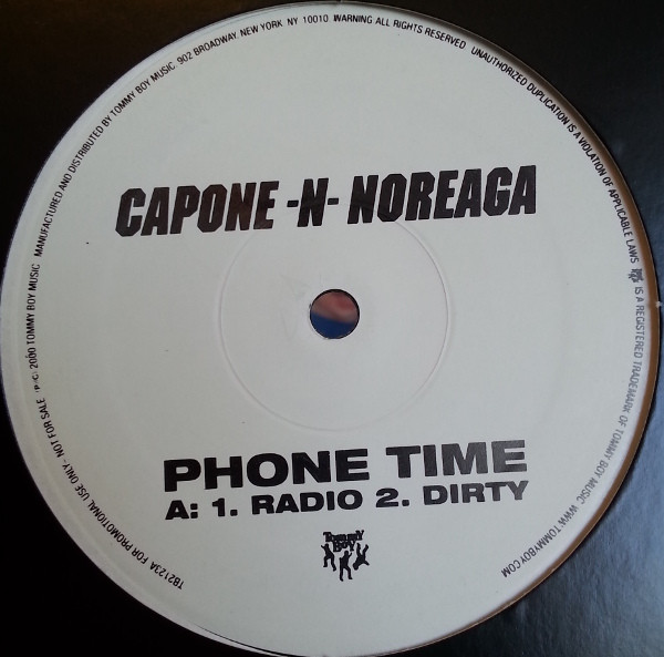 Capone -N- Noreaga – Phone Time (2000, Vinyl) - Discogs