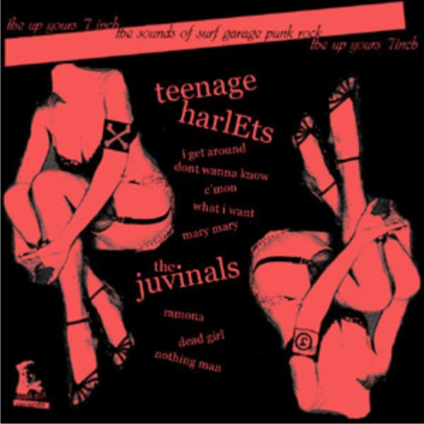descargar álbum Teenage Harlets The Juvinals - Split