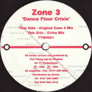 Portada de album Zone 3 - Dance Floor Crisis