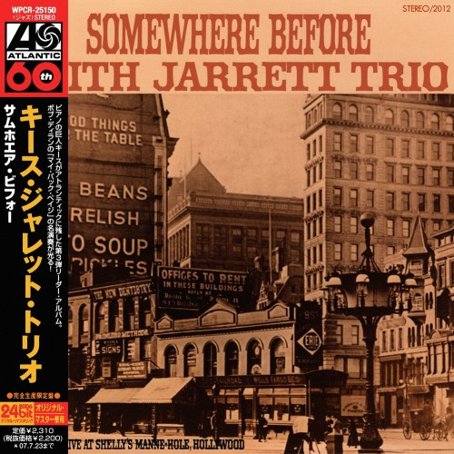 Keith Jarrett Trio – Somewhere Before (2007, Paper Sleeve, CD