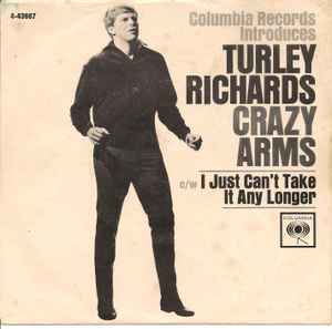 Turley Richards - I Just Can't Take It Any Longer album cover