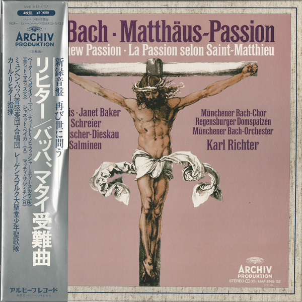 Johann Sebastian Bach / Karl Richter – Matthäus-Passion (Vinyl